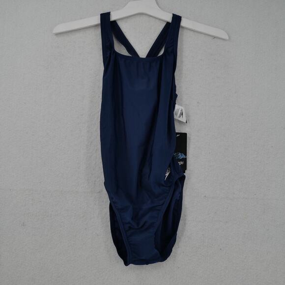 NEW Speedo Women's 8 Pro LT One Piece Swimsuit Navy Blue Size 34 - Picture 3 of 9